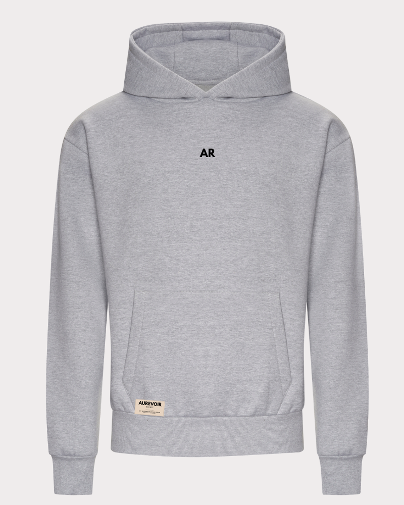 AR Slate Grey Hoodie and Signature Cap